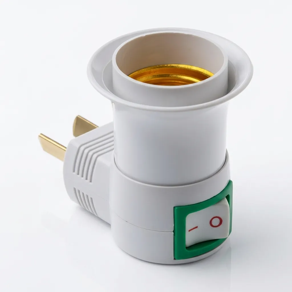 PORTALAMPARA CON INTERRUPTOR