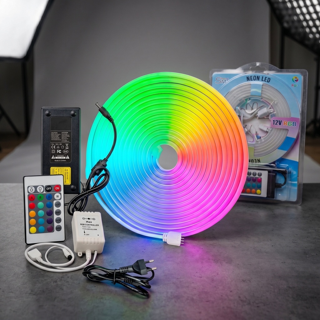 LUZ DE NEON 5 METROS RGB