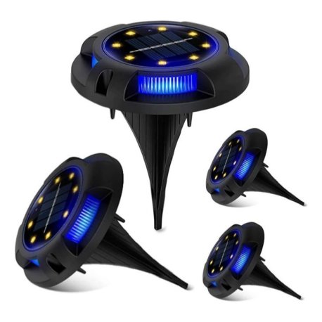 ESTACA SOLAR DE PISO RGB