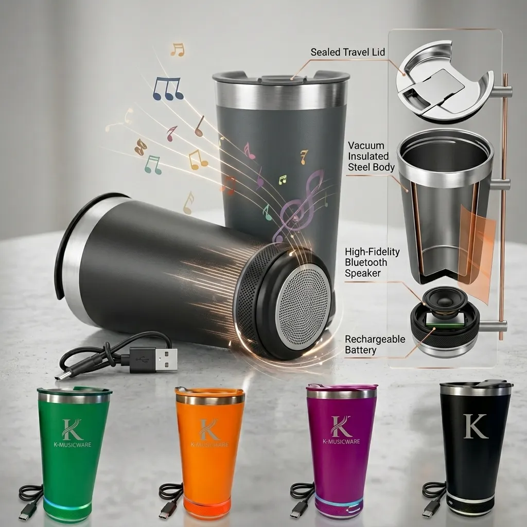 [VASO-PARLANTE] VASO STANLEY CON PARLANTE
