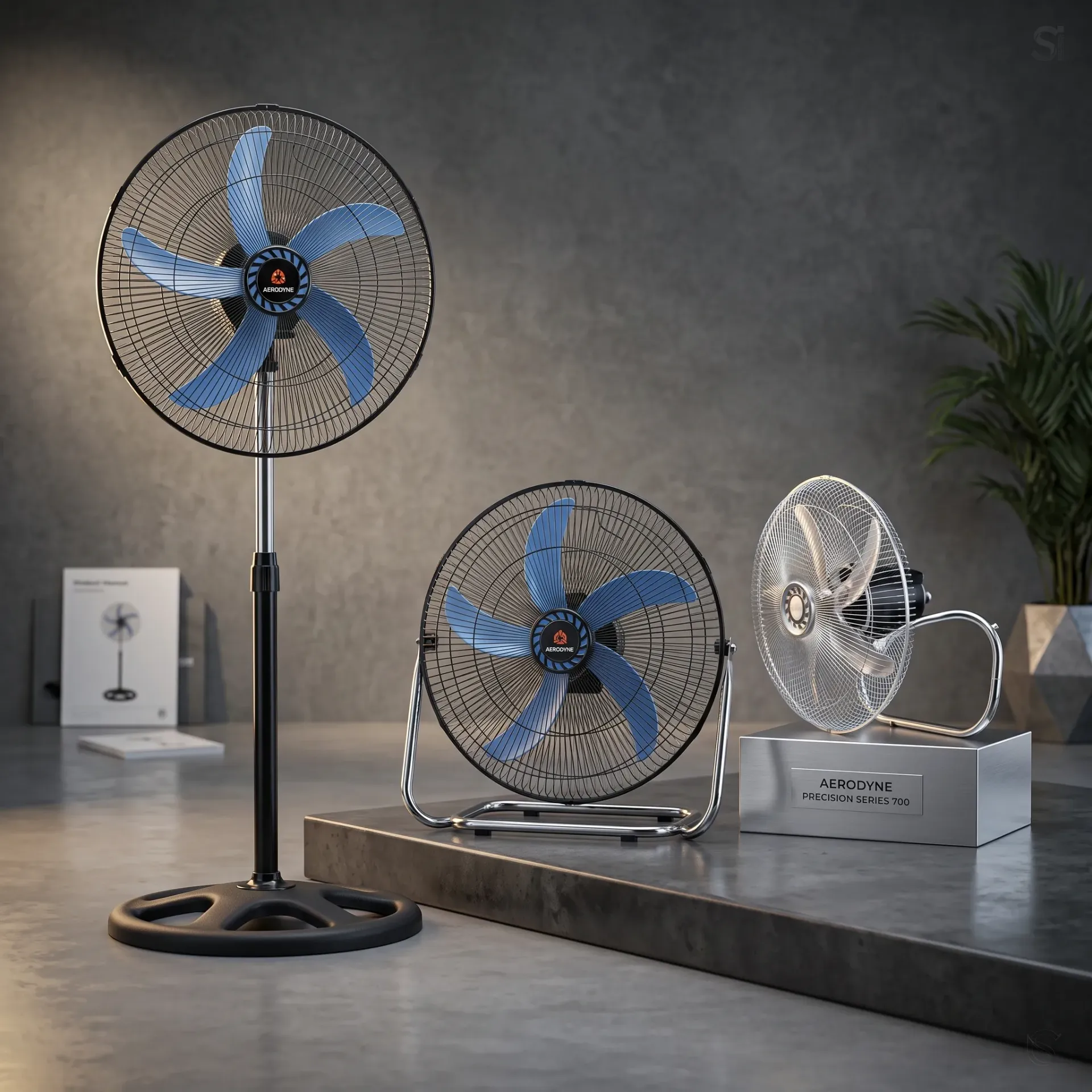 VENTILADOR 18" 3 EN 1 PALETAS DE METAL 100W AITECH