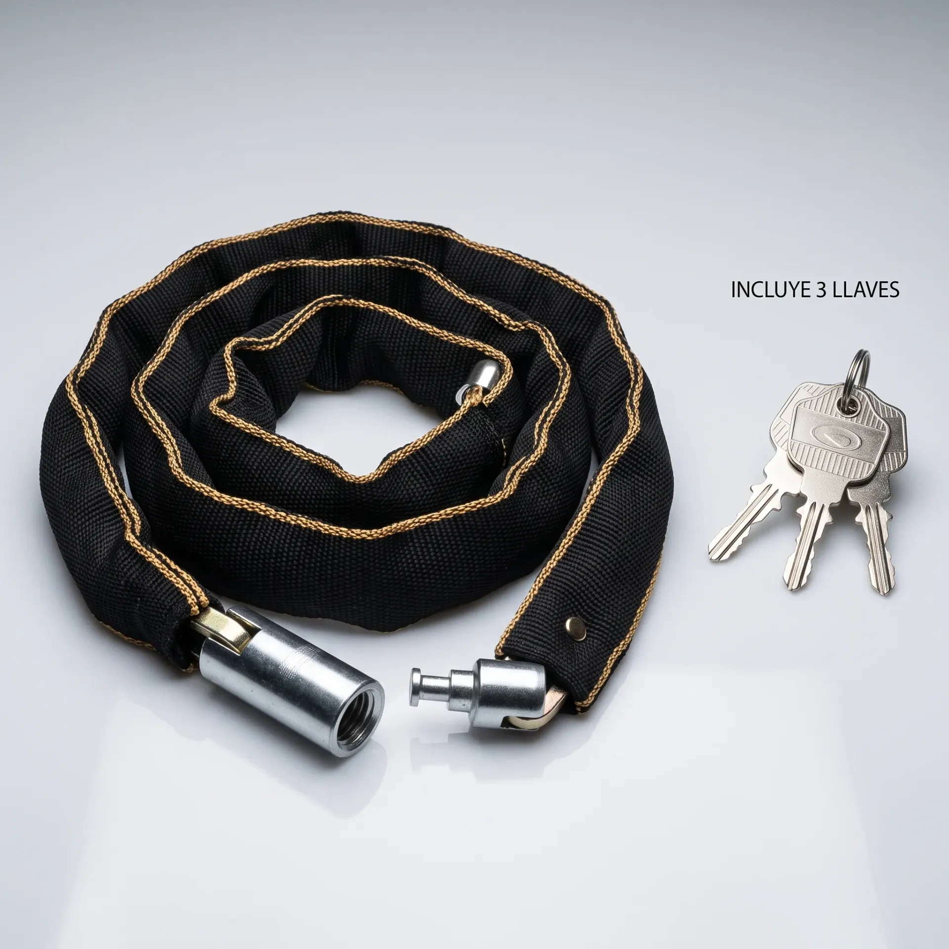 CADENA LINGA PARA MOTO GRUESA REFORZADA