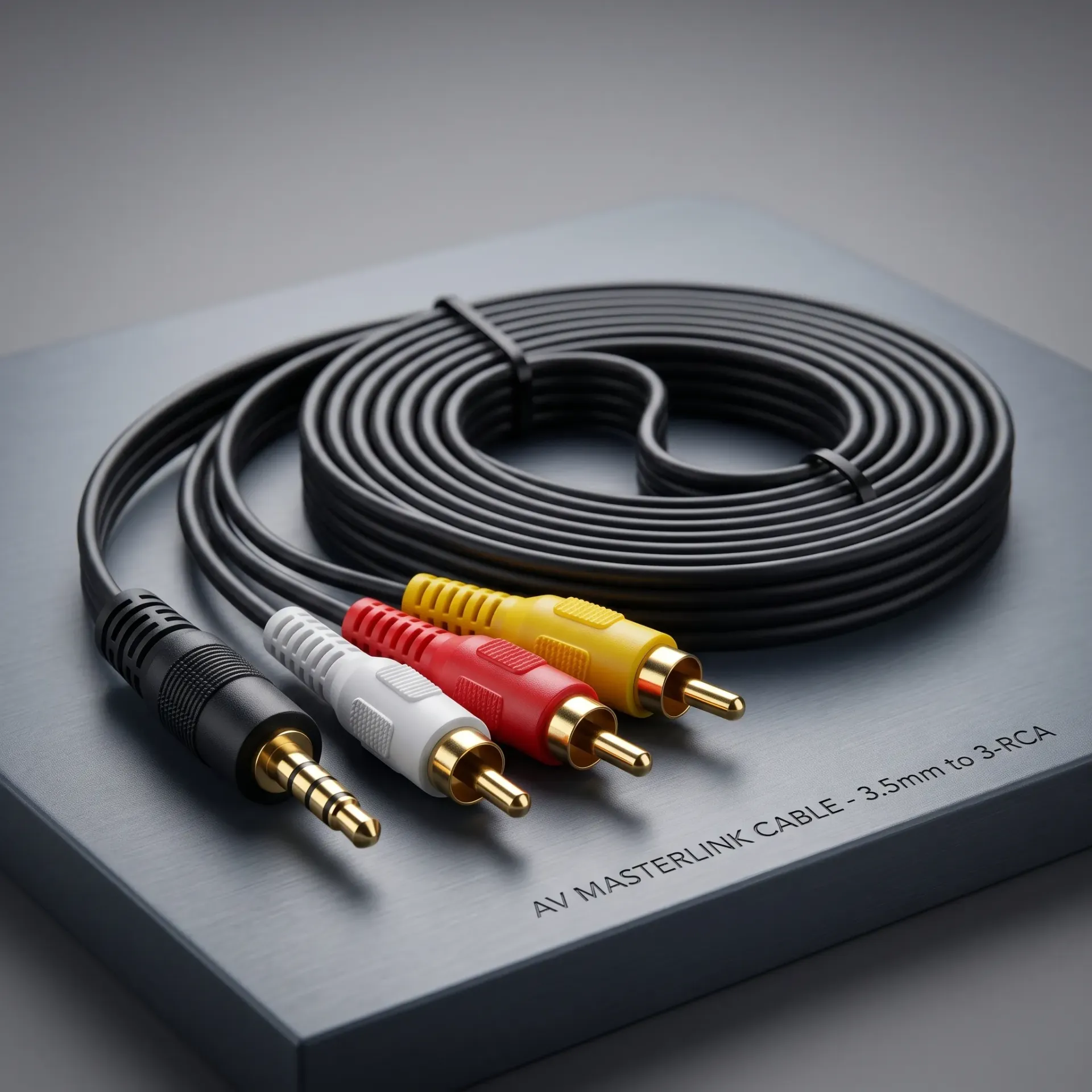 CABLE 3.5 STEREO A 3 RCA 1,8MTS