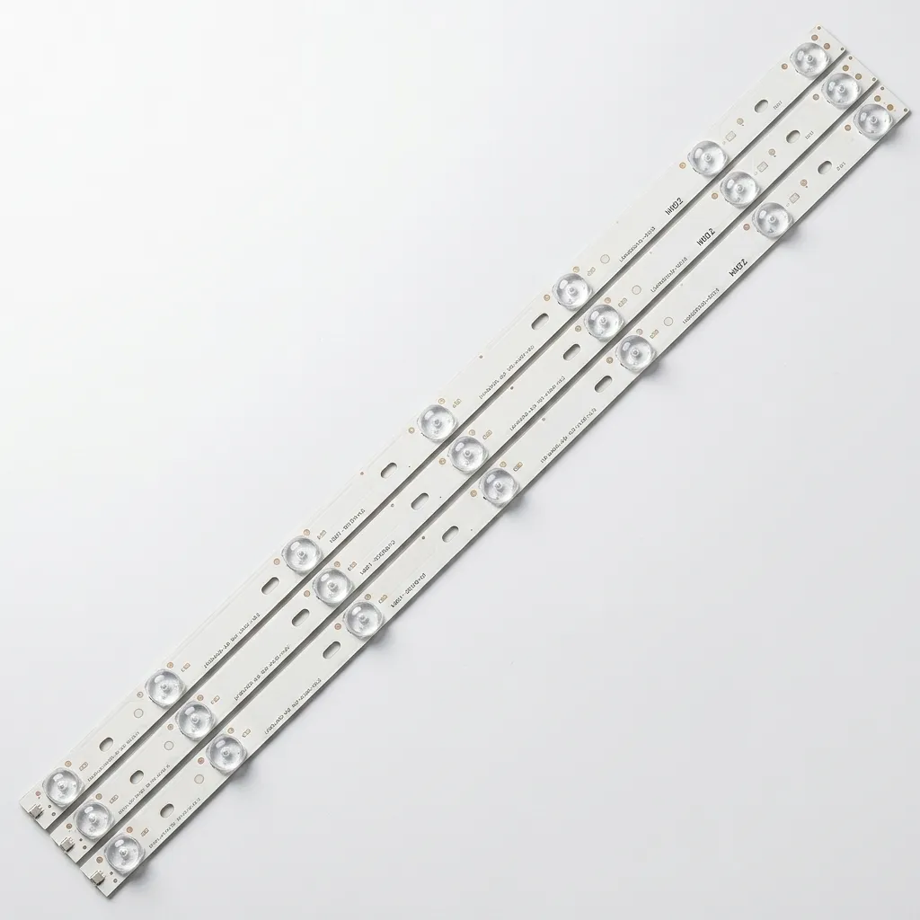 [0241871 XY810] KIT BACKLIGHT BGH HISENSE TELEFUNKEN 32" (3 TIRAS DE 7 LED) 3V 589MM