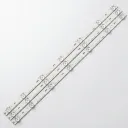 KIT BACKLIGHT BGH HISENSE TELEFUNKEN 32" (3 TIRAS DE 7 LED) 3V 589MM