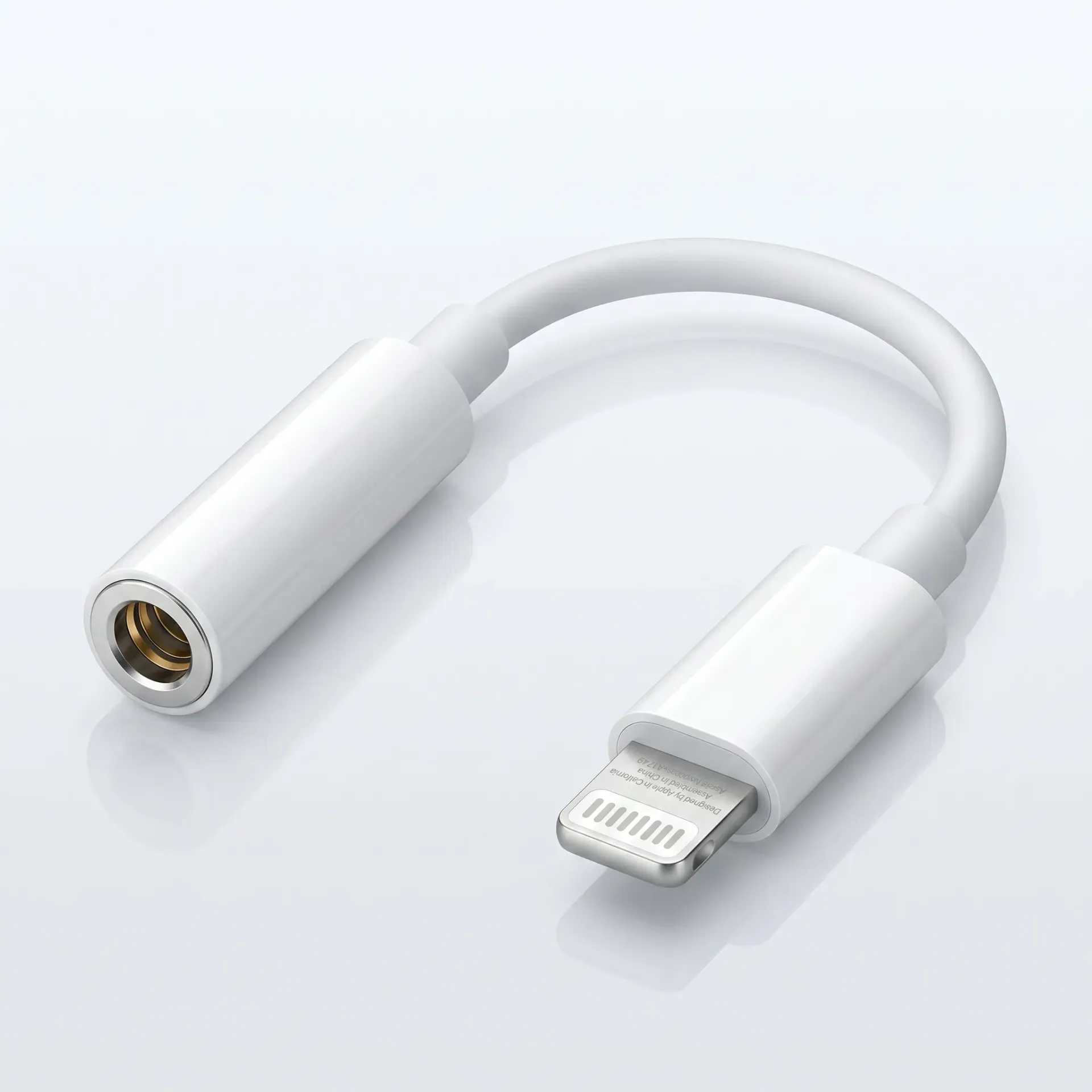 ADAPTADOR AUXILIAR HEMBRA -  IPHONE