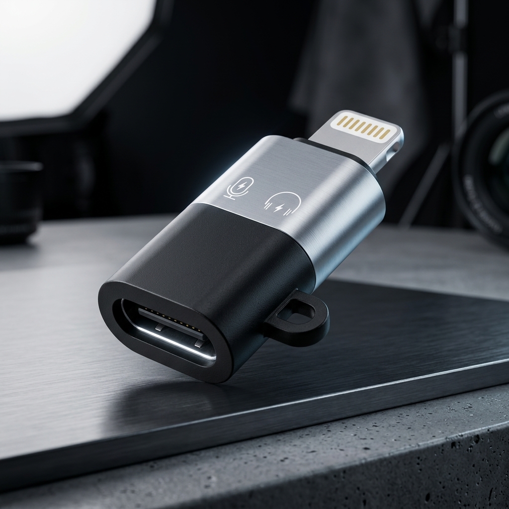 [CON512] ADAPTADOR TIPO C HEMBRA A IPHONE MACHO