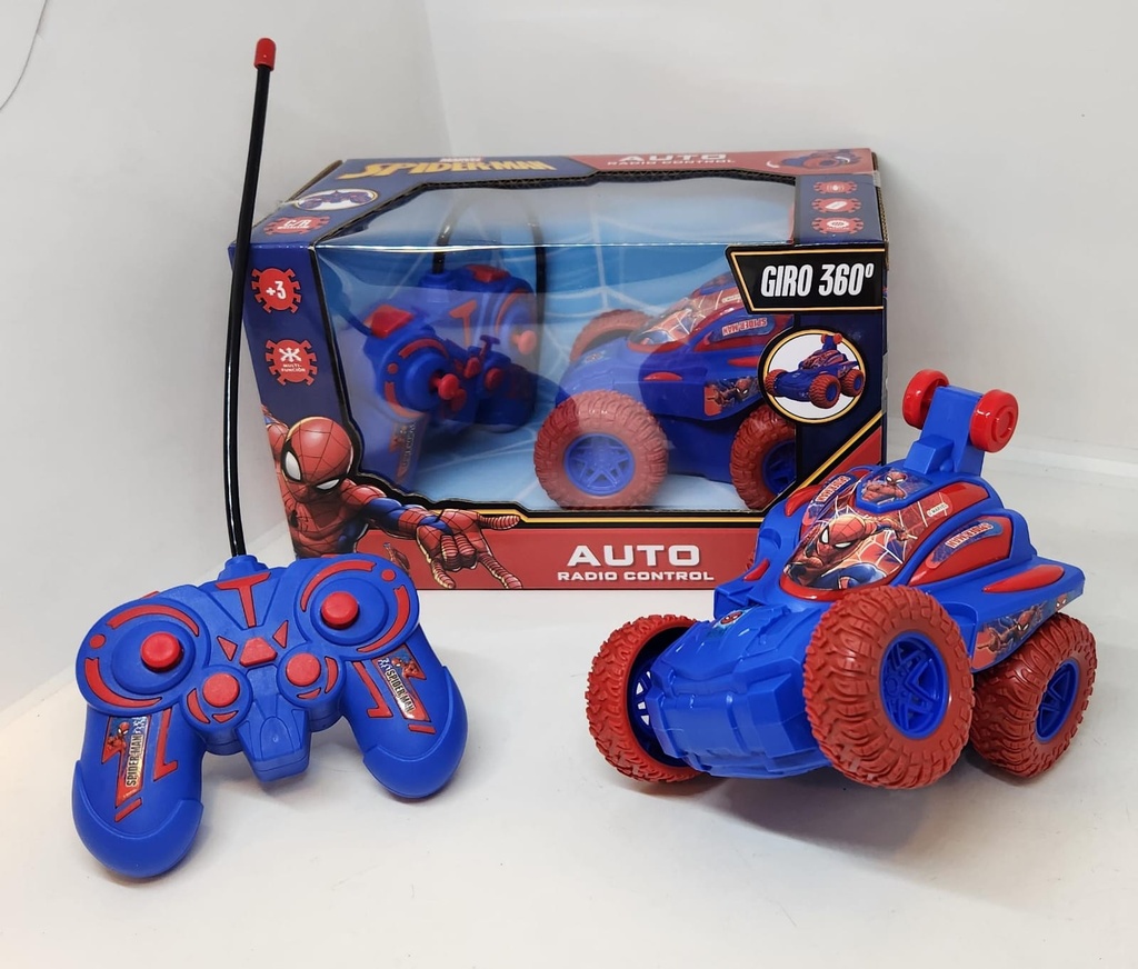 AUTO SPIDER 360° CON CONTROL REMOTO