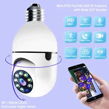 CAMARA IP WIFI HD 360 A ROSCA VISION NOCTURNA