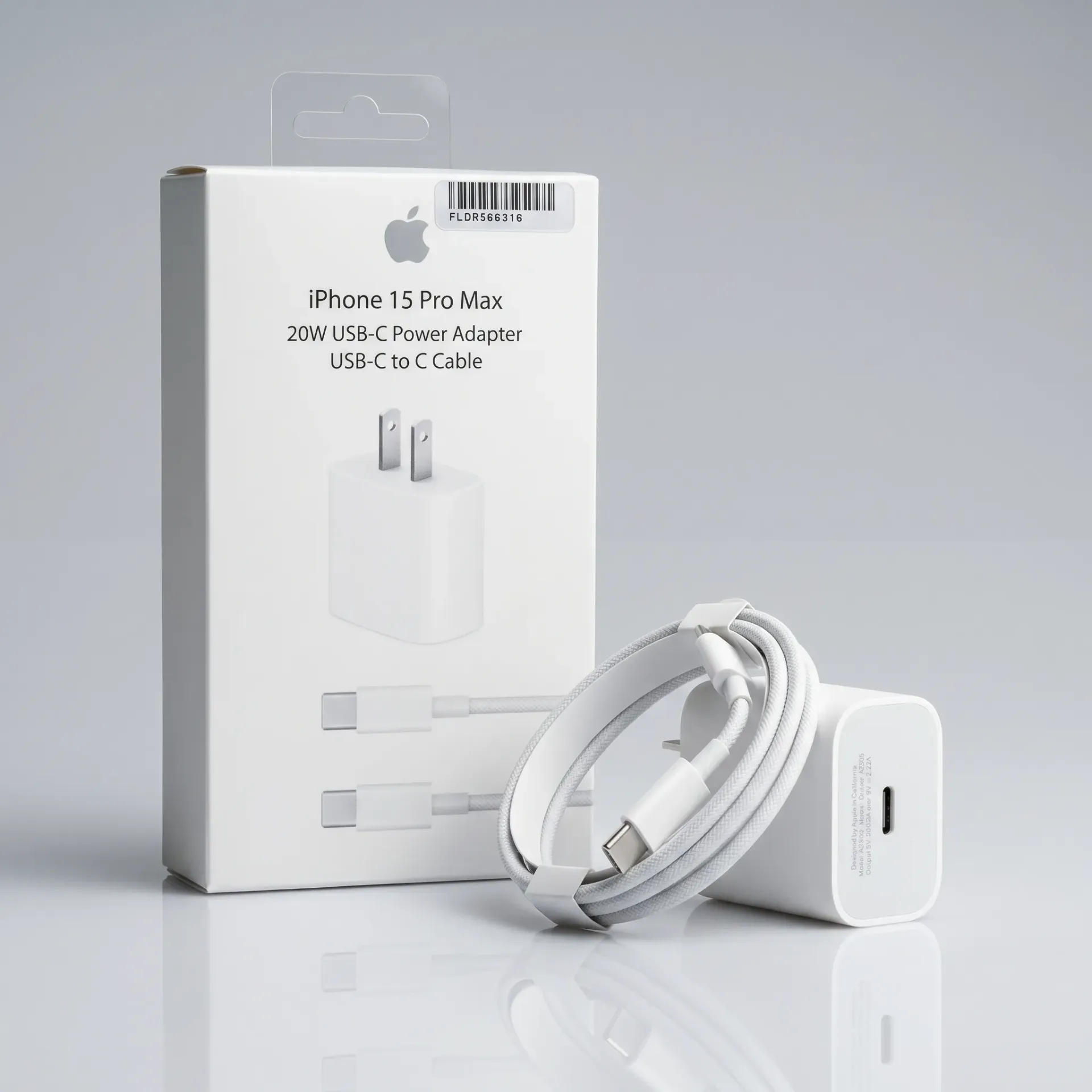 [20WTYC] CARGADOR CABEZAL IPHONE CON CABLE TIPO C A C