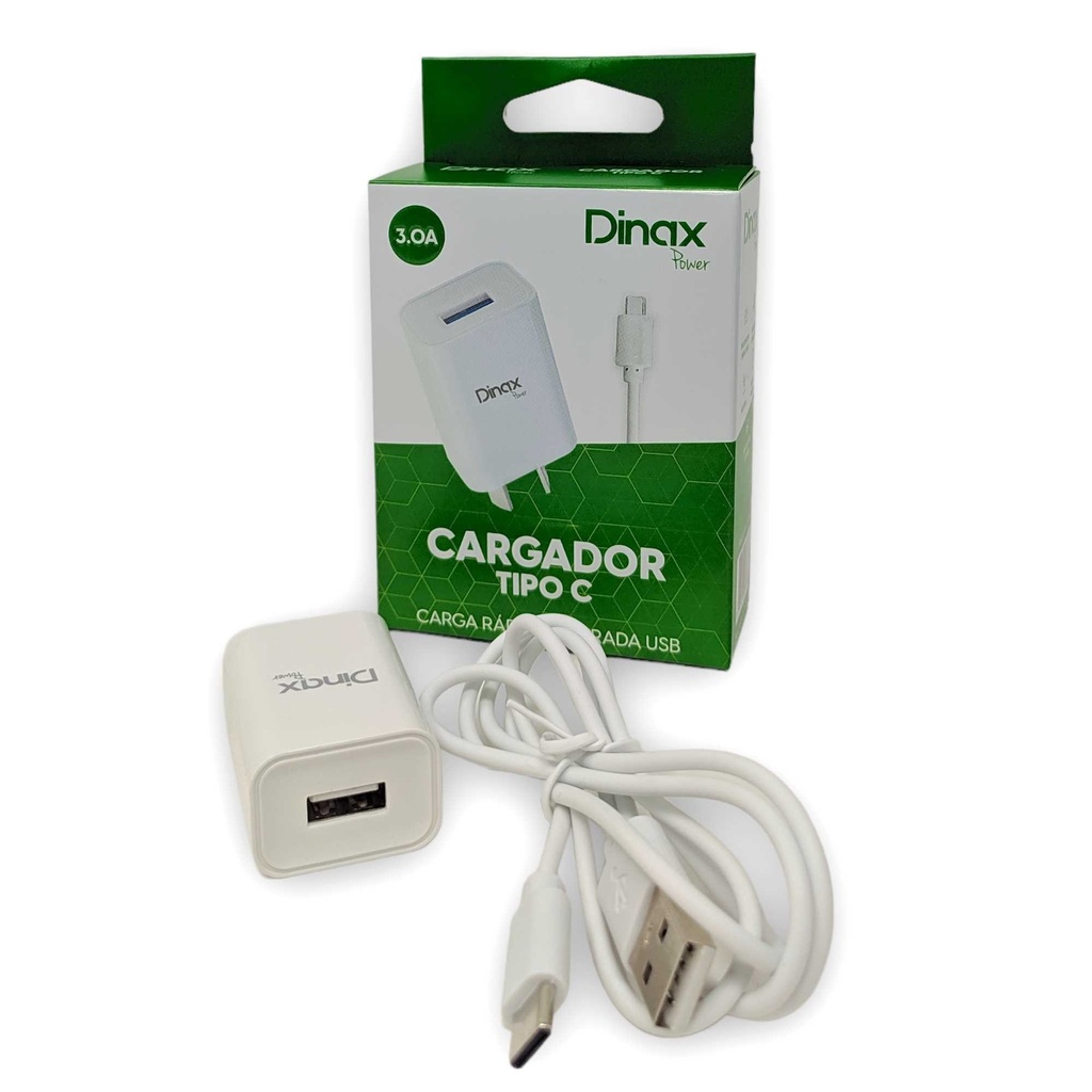 CARGADOR DINAX 3 A TIPO C 1 USB