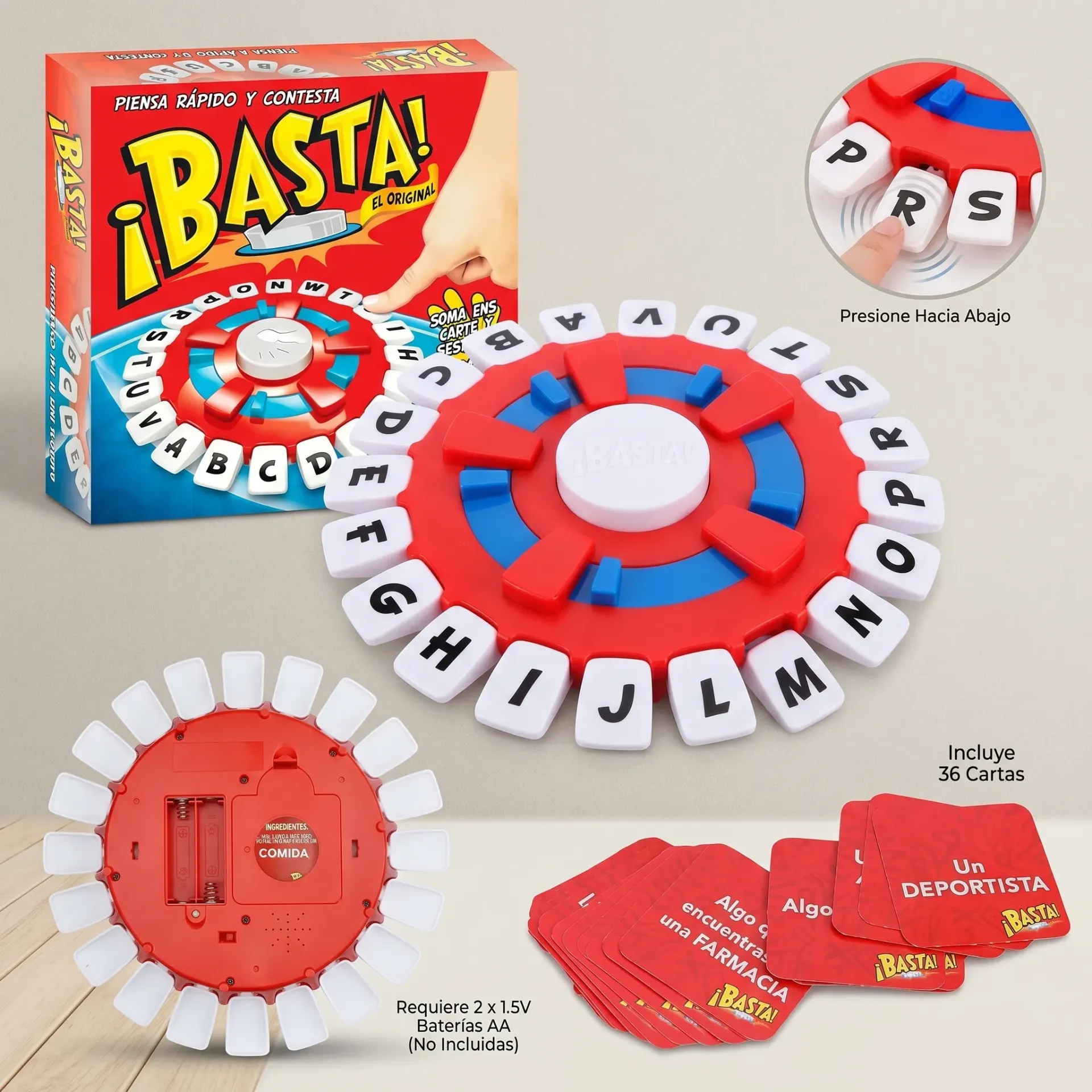 [BASTA] JUEGO DE MESA INTERACTIVO BASTA