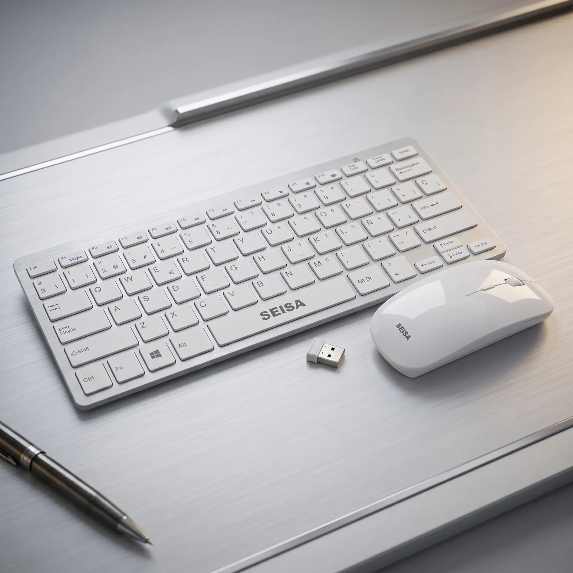 [DNH263] KIT MINI TECLADO CON MOUSE AMBOS INALAMBRICOS