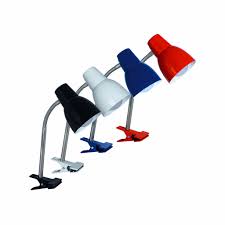 LAMPARA DE ESCRITORIO CON BROCHE PINZA