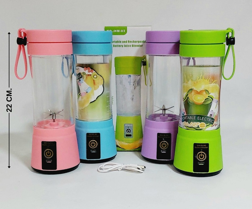 [BAT68] LICUADORA INALAMBRICA 380 ML