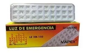 LUZ DE EMERGENCIA 30 LED VAPEX