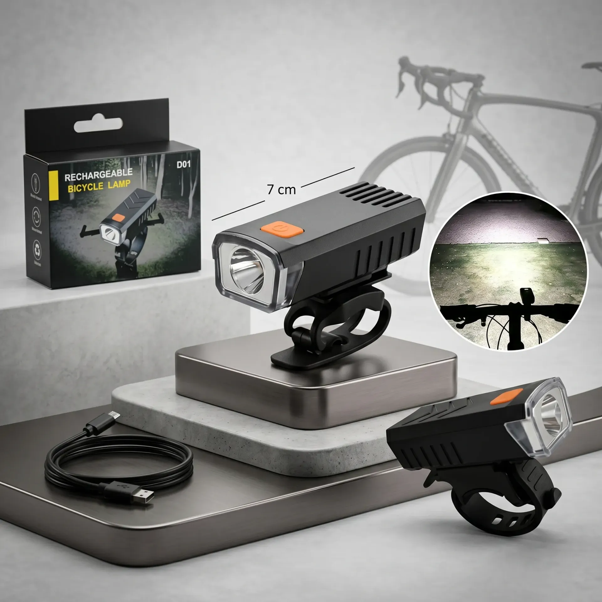 LUZ LED DE BICICLETA