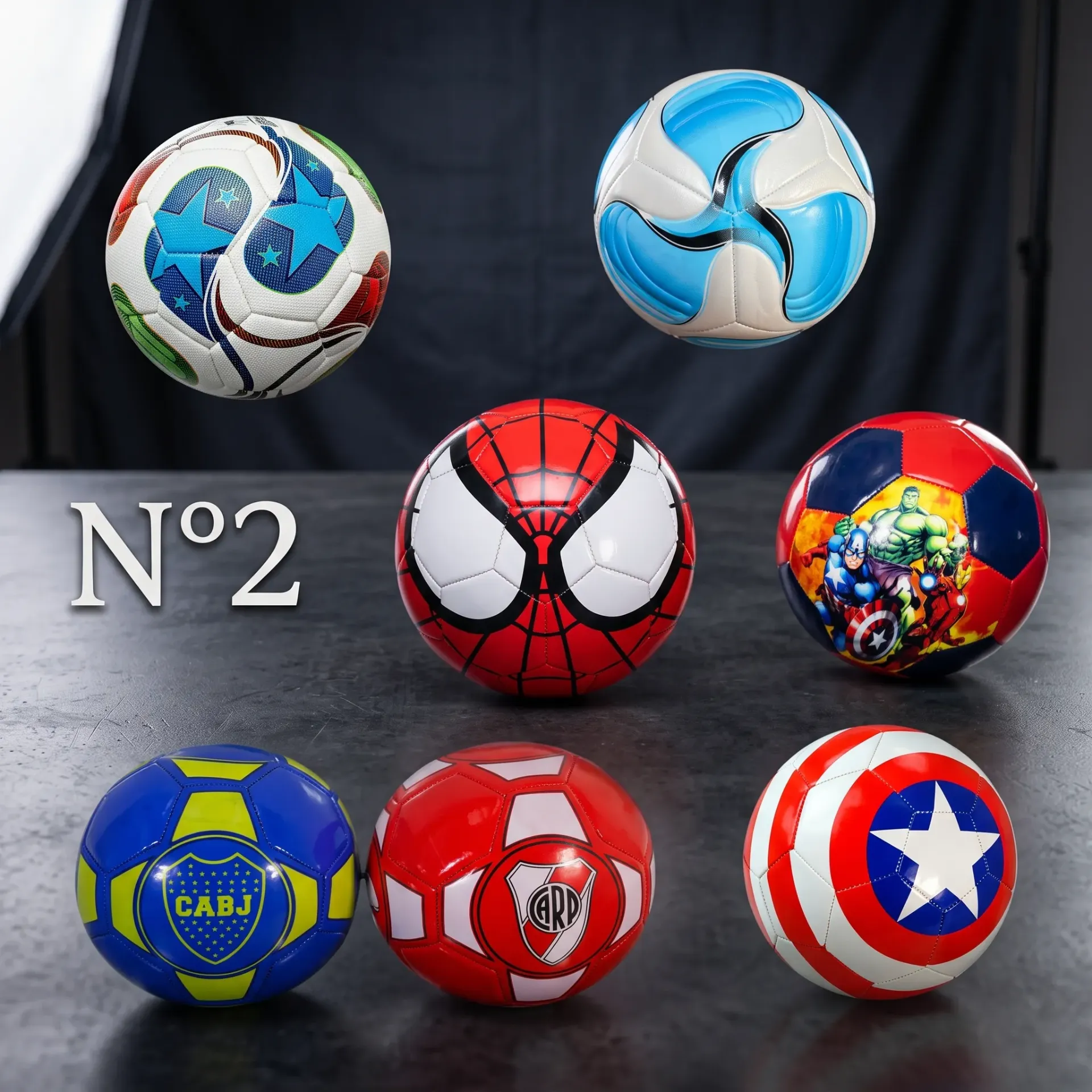 PELOTA #2 CON PERSONAJES MARVEL