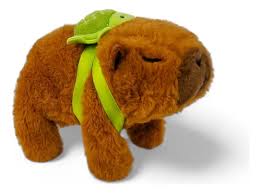 [JUL888] PELUCHA CAPYBARA CAMINA Y REPITE VOCES