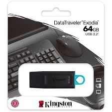 [P64] PENDRIVE KINGSTON 64GB