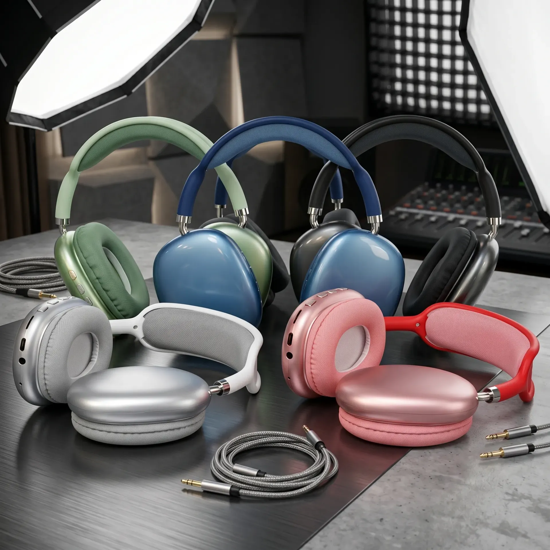 AURICULAR BLUETOOTH P9 VINCHA COLORES