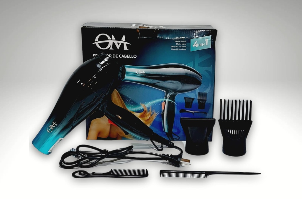 [SY2436] SECADOR DE PELO  OM 4 EN 1