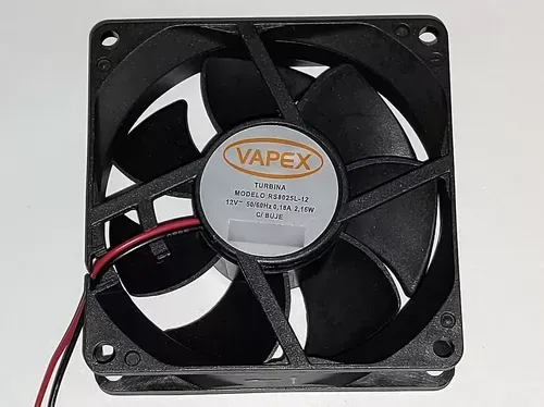 [TURBINA] TURBINA COOLER CON BUJE 80X80X25 12V