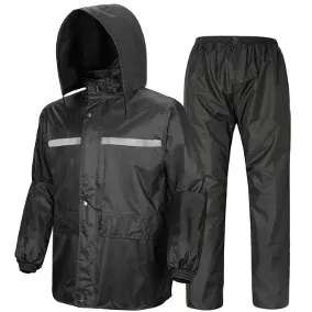 PILOTO Y PANTALON IMPERMEABLE PARA LLUVIA ADULTOS