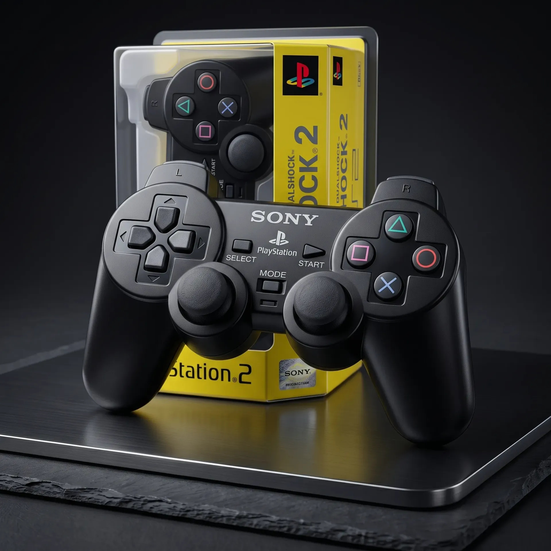 JOYSTICK PS2 LOGO SONY