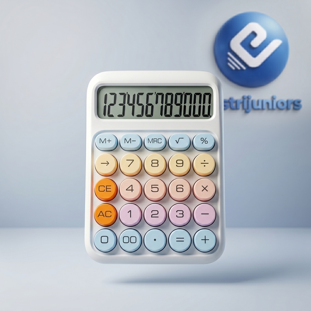 [MELECH313] CALCULADORA 12 DIGITOS TECLAS COLOR PASTEL