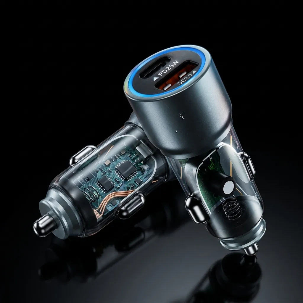 [CC76] CARGADOR PARA AUTO 45W