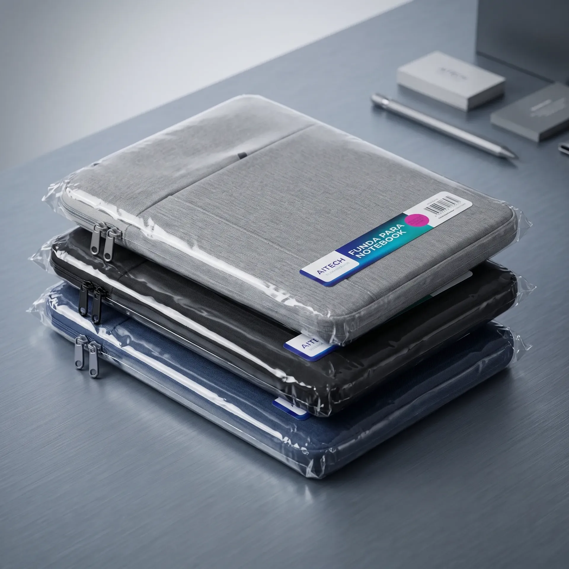 FUNDA PARA NOTEBOOK CON BOLSILLO 14" RESISTENTE