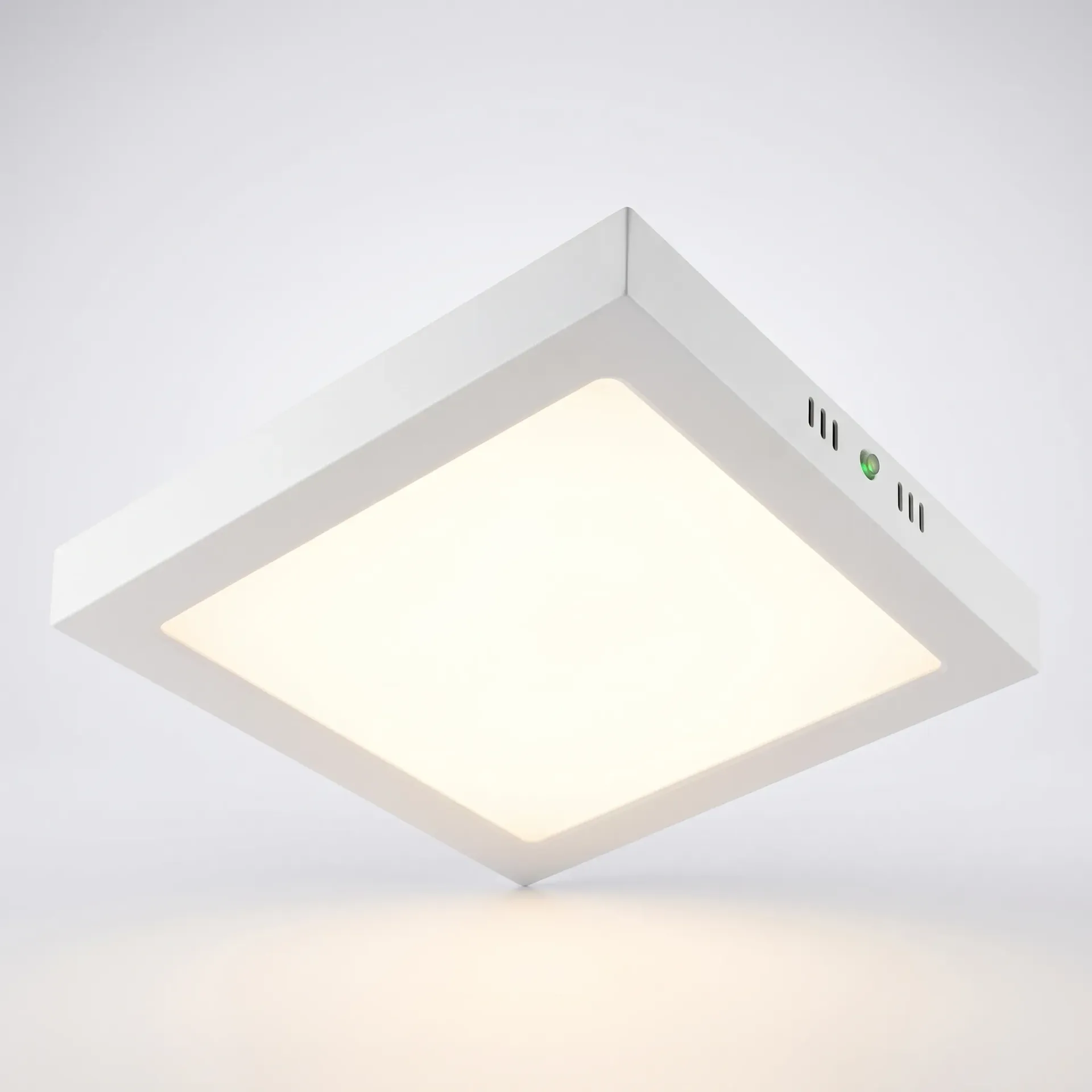 PANEL PLAFON LED APLICAR 18W CUADRADO BLANCO FRIO
