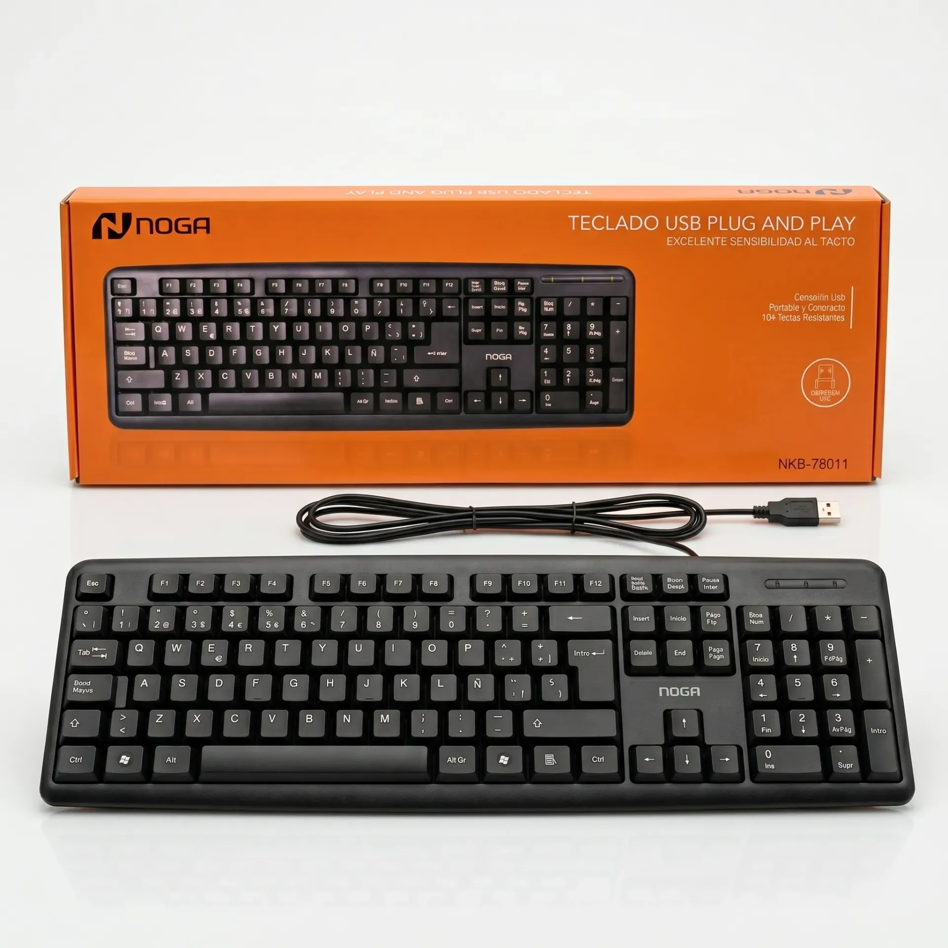TECLADO USB NOGA