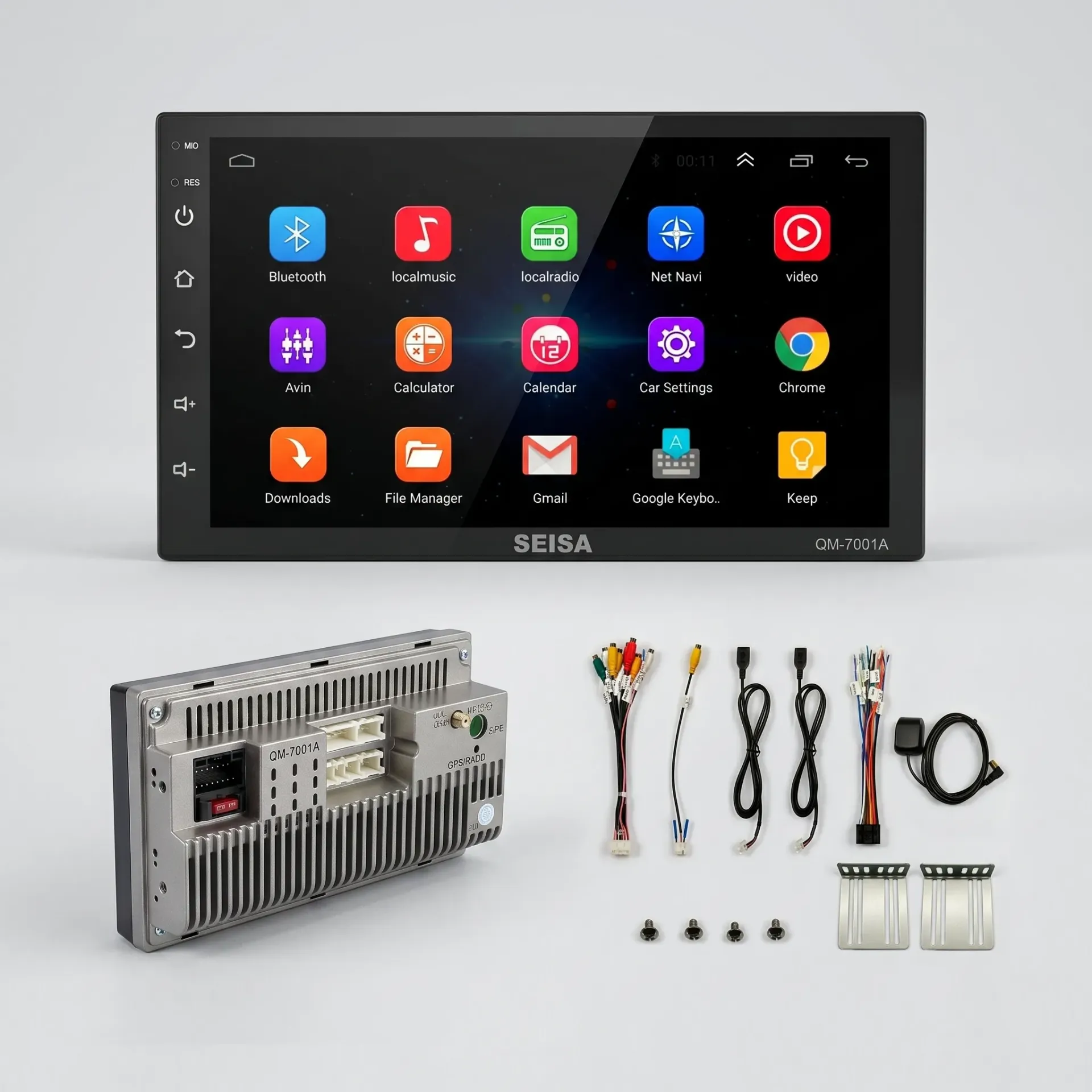 [QM7001A] ESTEREO AUTO ANDROID CON PANTALLA 7" CON CAMARA TRASERA