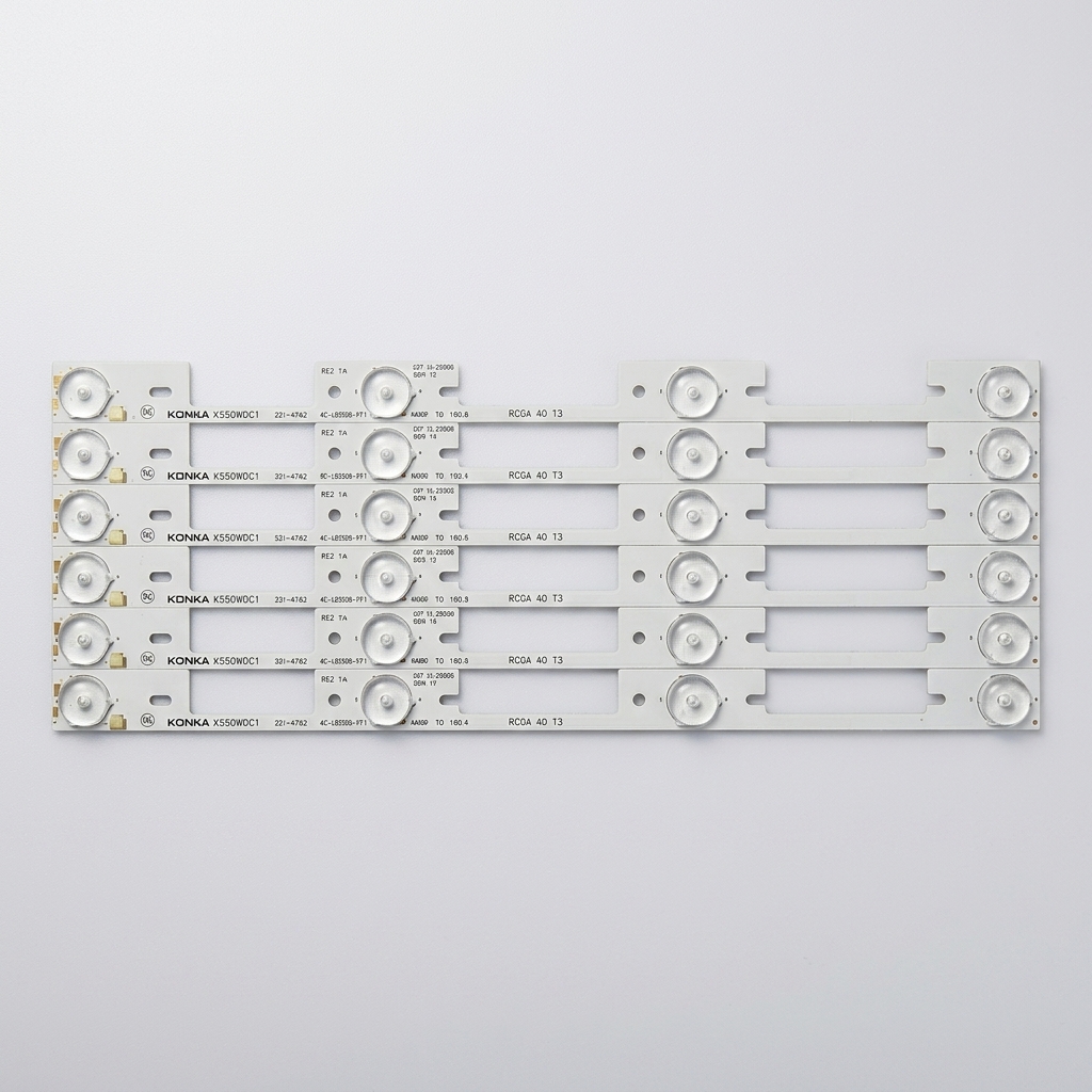 KIT BACKLIGHT RCA/ADMIRAL 40"  (6 TIRAS DE 4 LED ) 6V