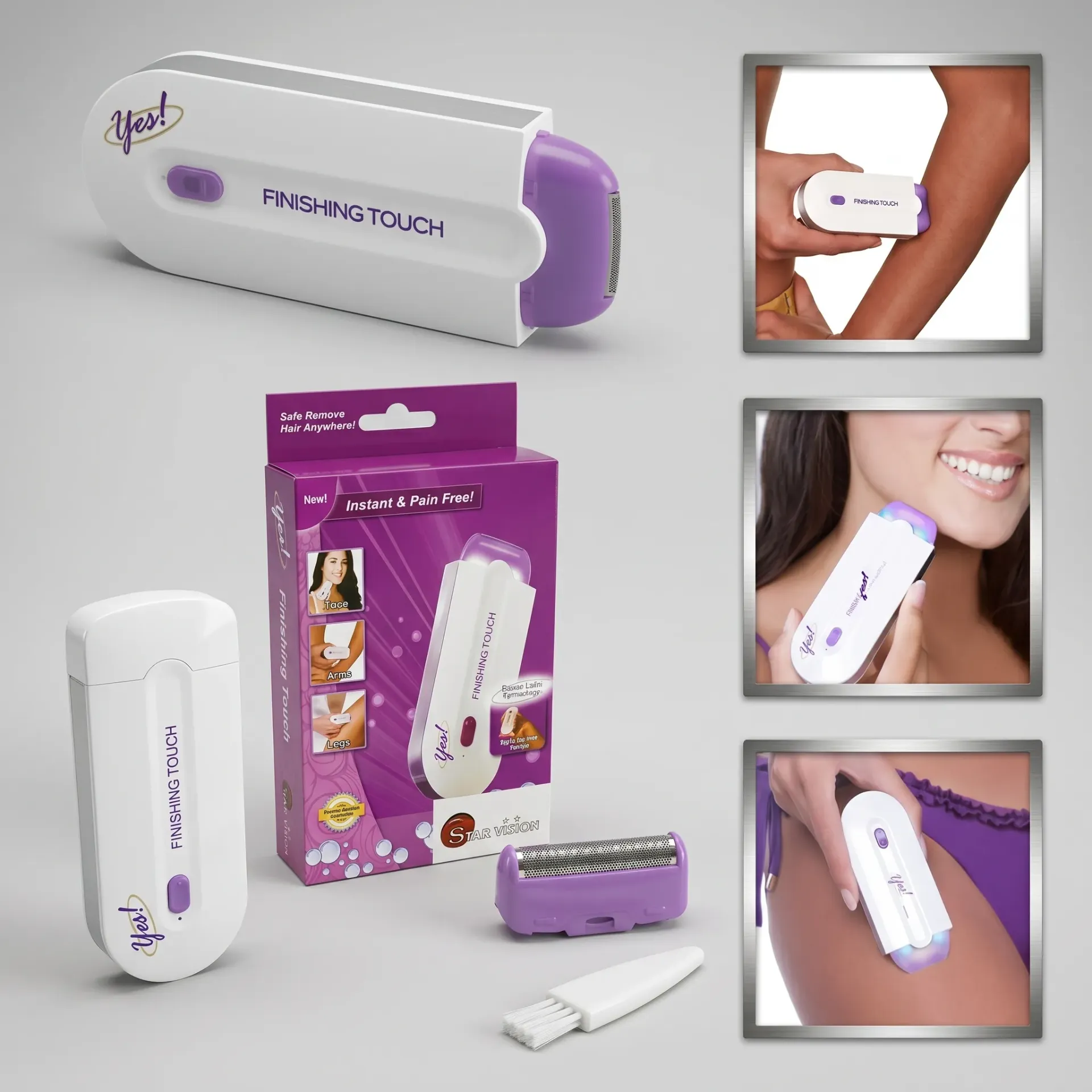 DEPILADORA PARA DAMA RECARGABLE