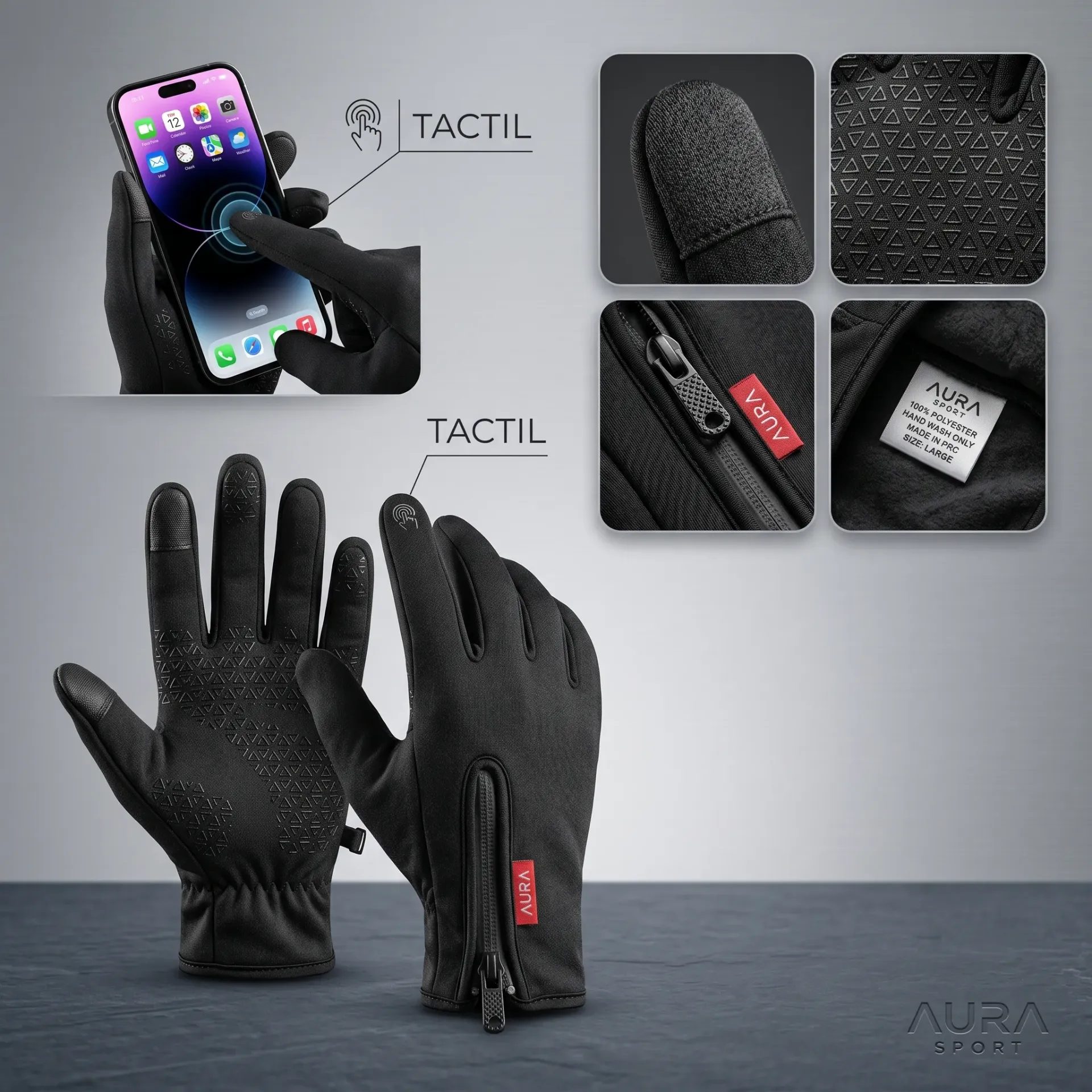 GUANTES TERMICOS CON TACTIL PARA BICI Y OTROS