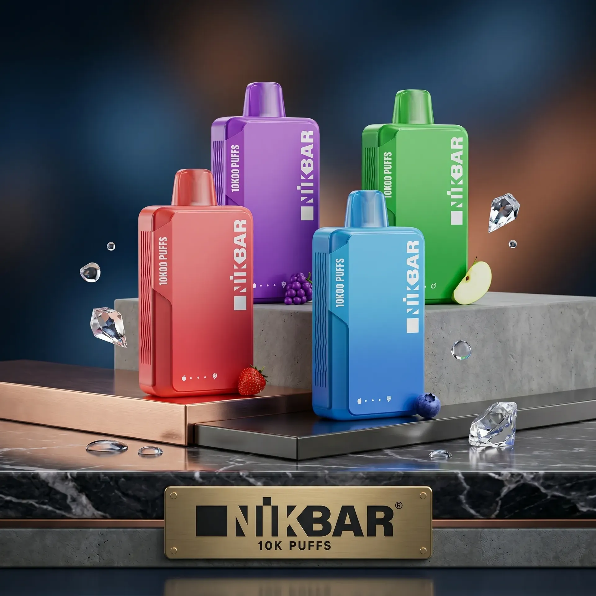 [NIKBAR10K] VAPEADOR NIKBAR 10K PUFF