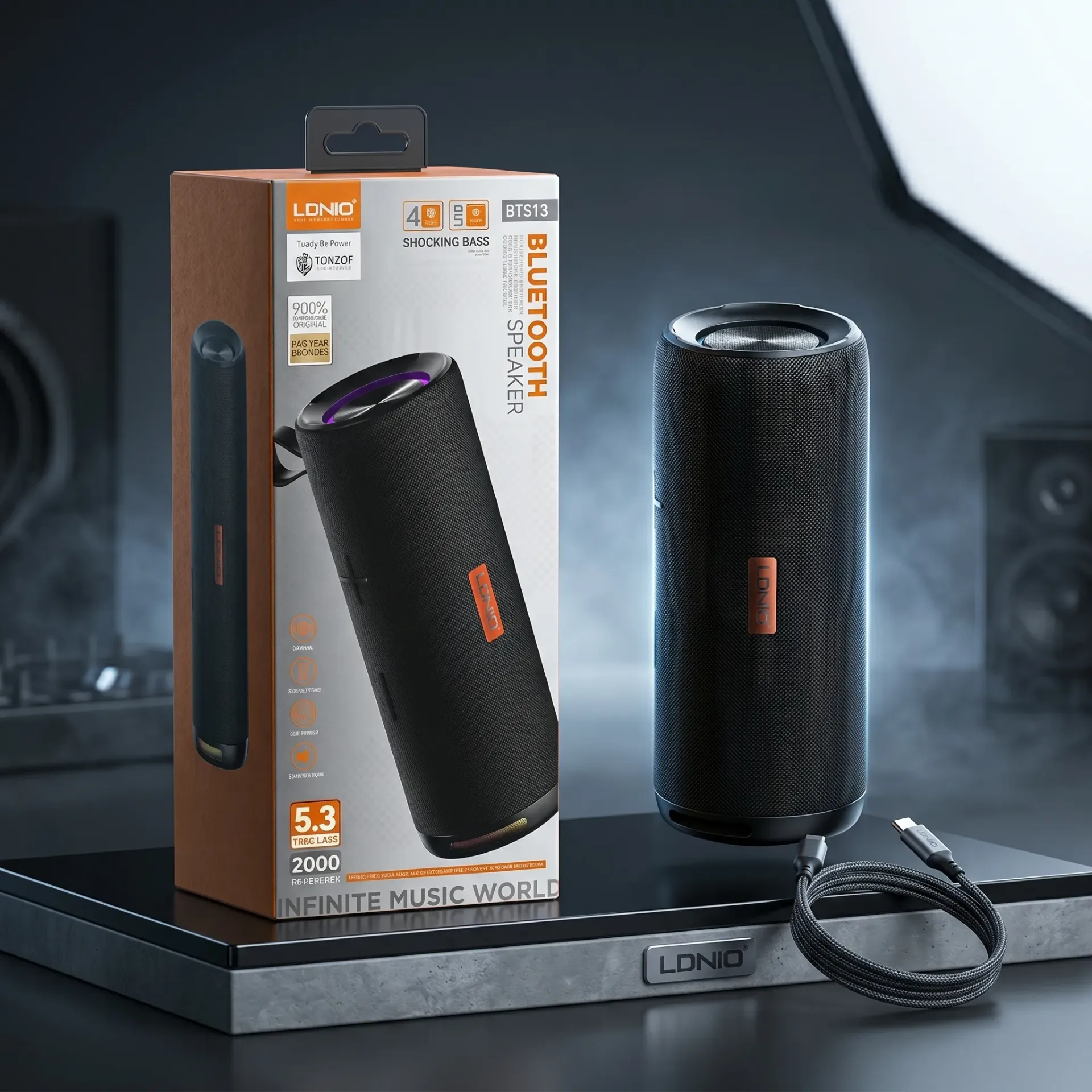 [EC101184] PARLANTE BLUETOOTH LDNIO LINEA PREMIUM BTS13