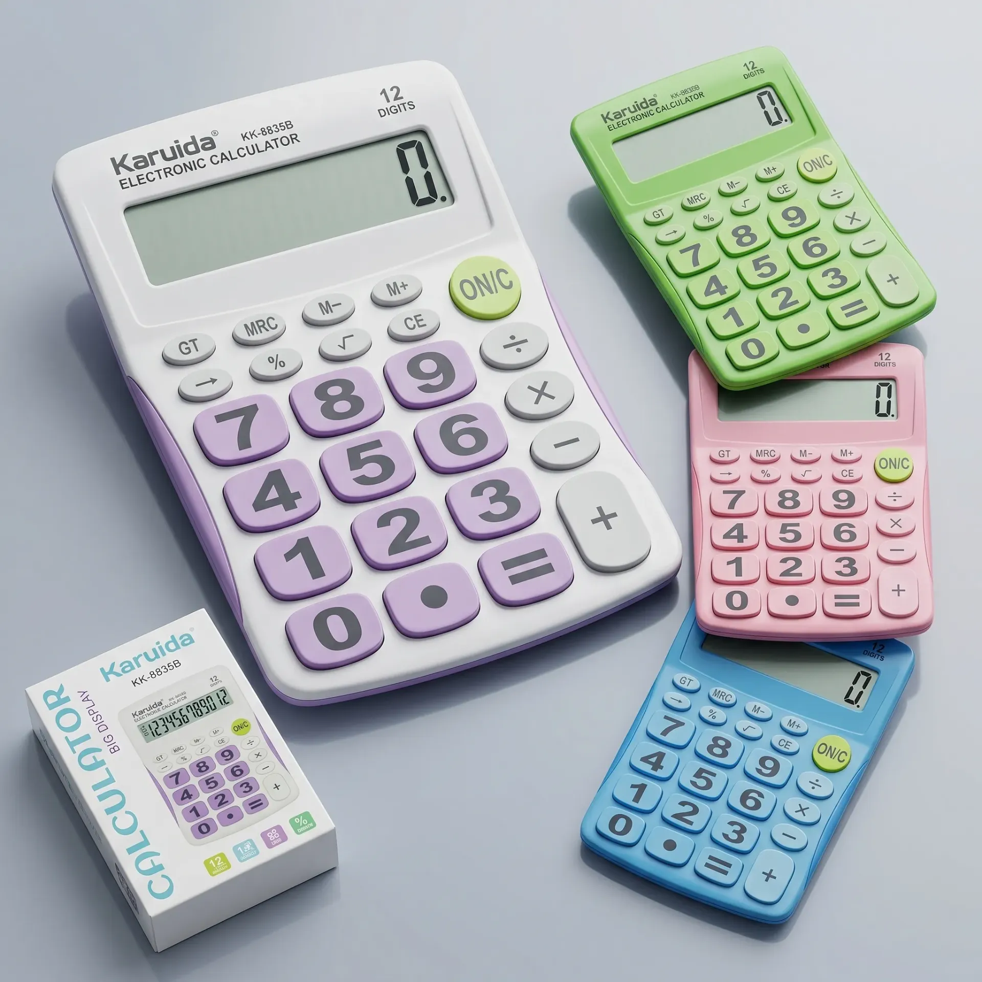 [KK8835] CALCULADORA KARUDIA 12 DIGITOS