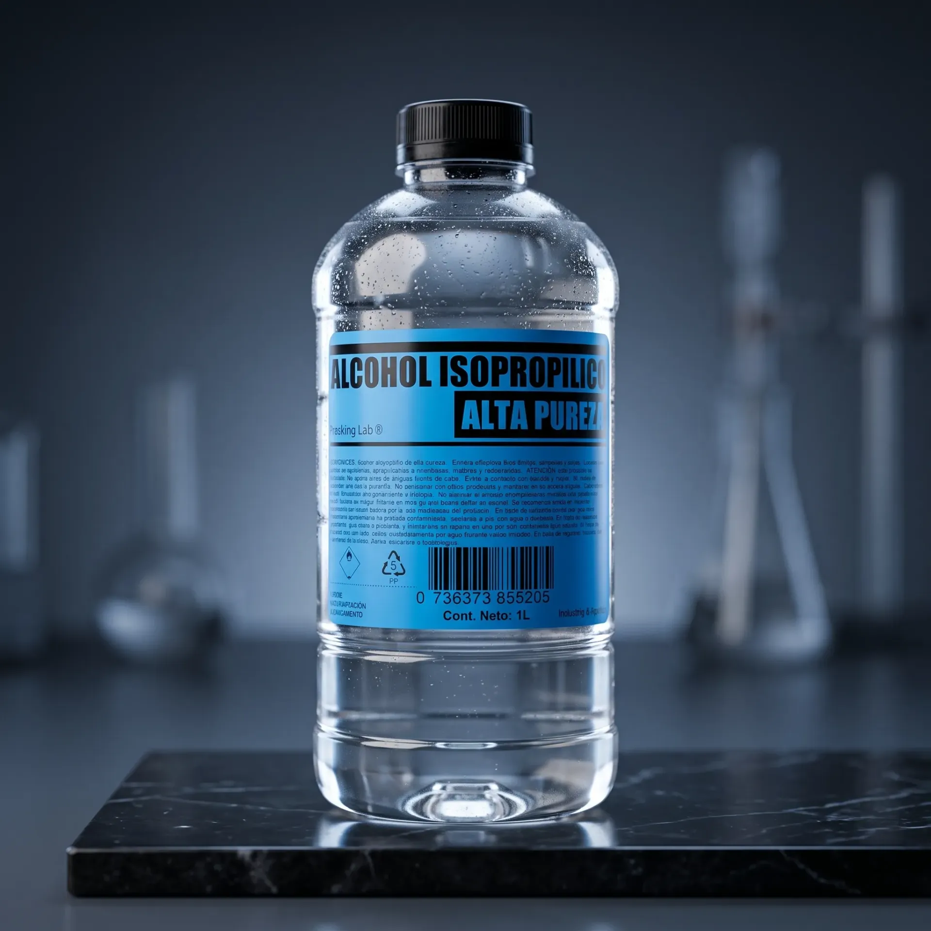 [ALCOHOL1L] ALCOHOL ISOPROPILICO 1 LITRO ALTA PUREZA