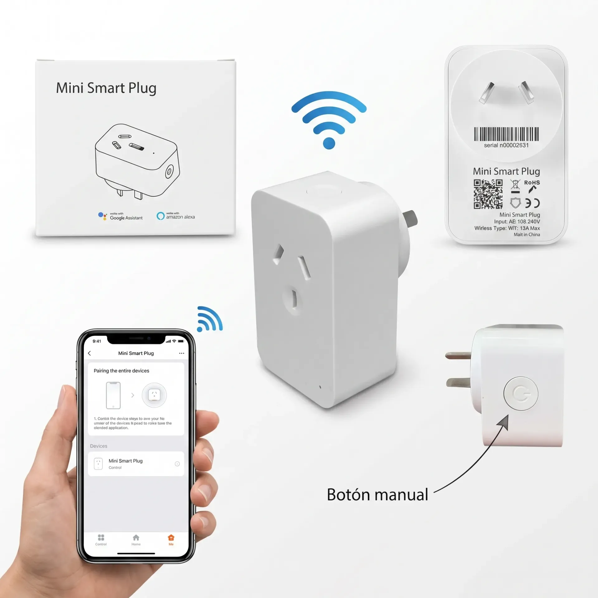 ENCHUFE INTELIGENTE X WIFI