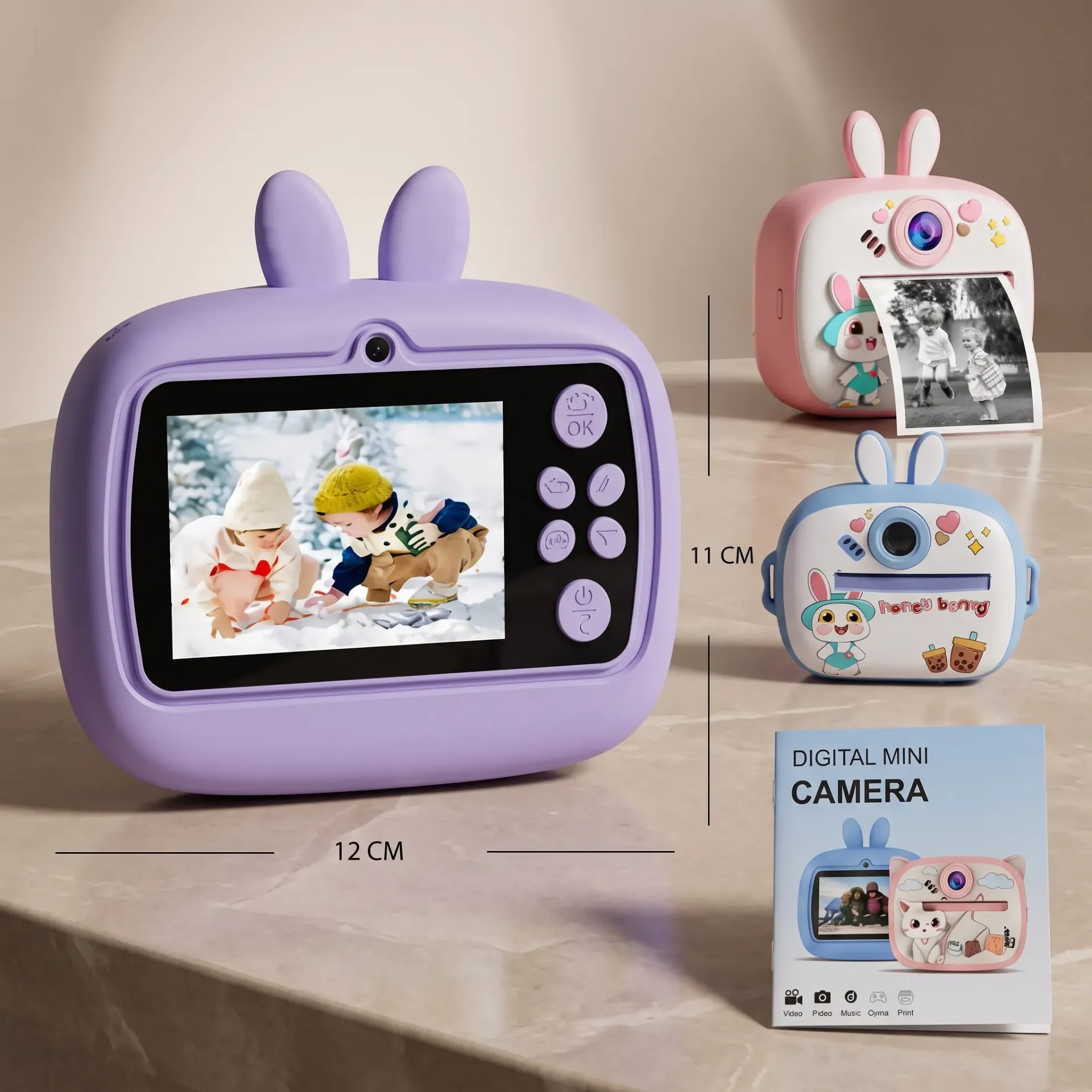 [PM383] CAMARA DIGITAL INFANTIL CON IMPRESORA