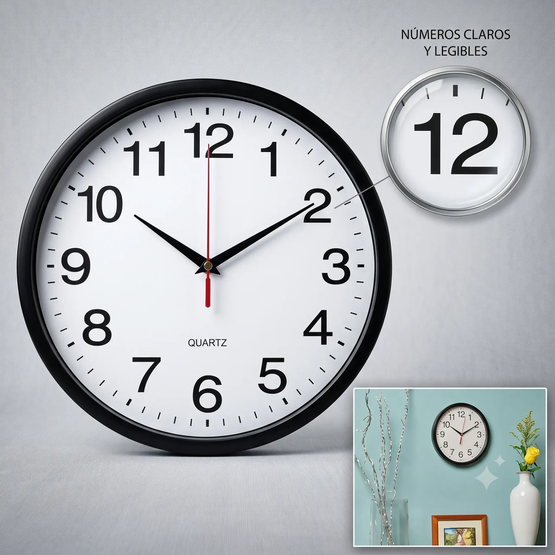 RELOJ DE PARED CLASICO