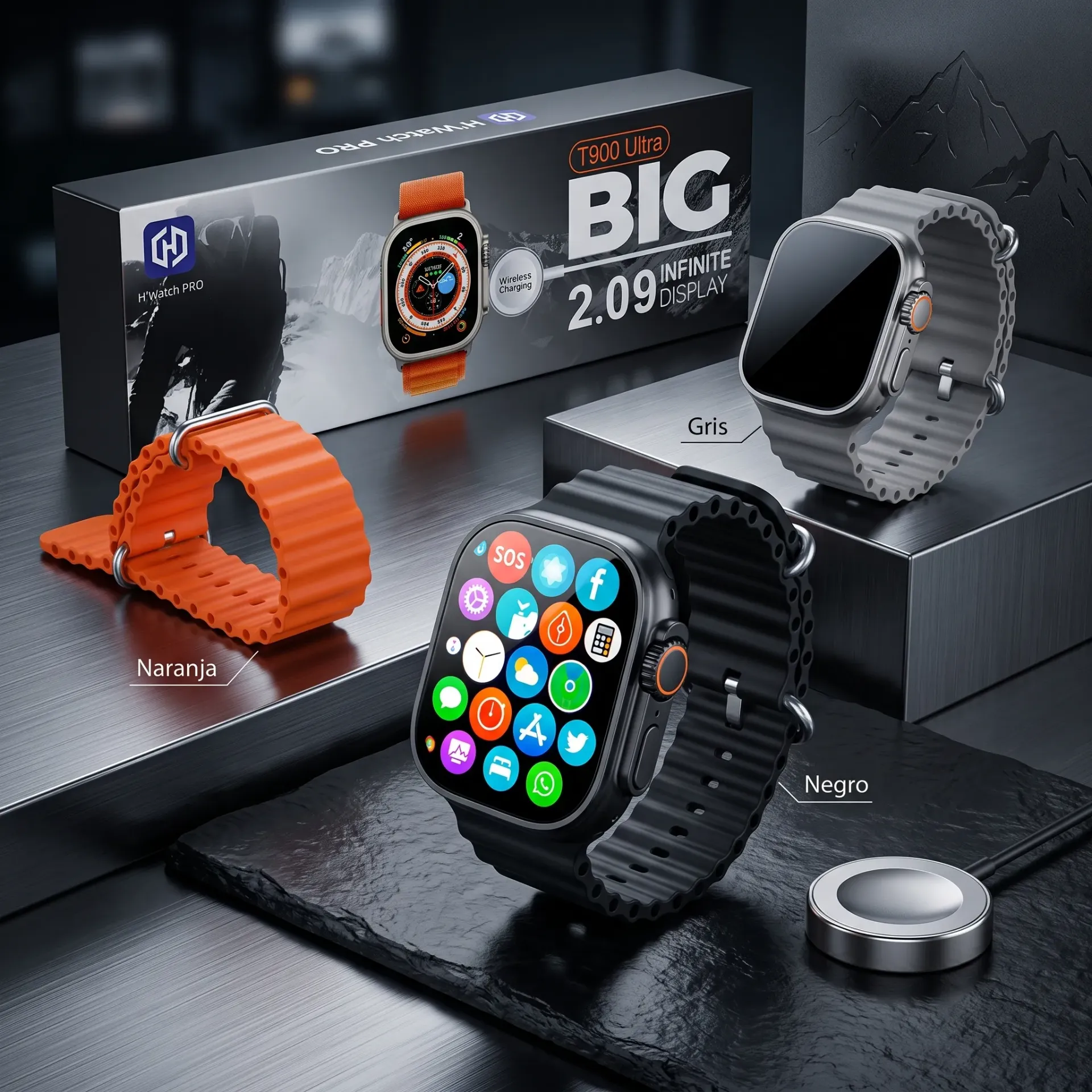[T900] RELOJ SMARTWATCH X10 ULTRA