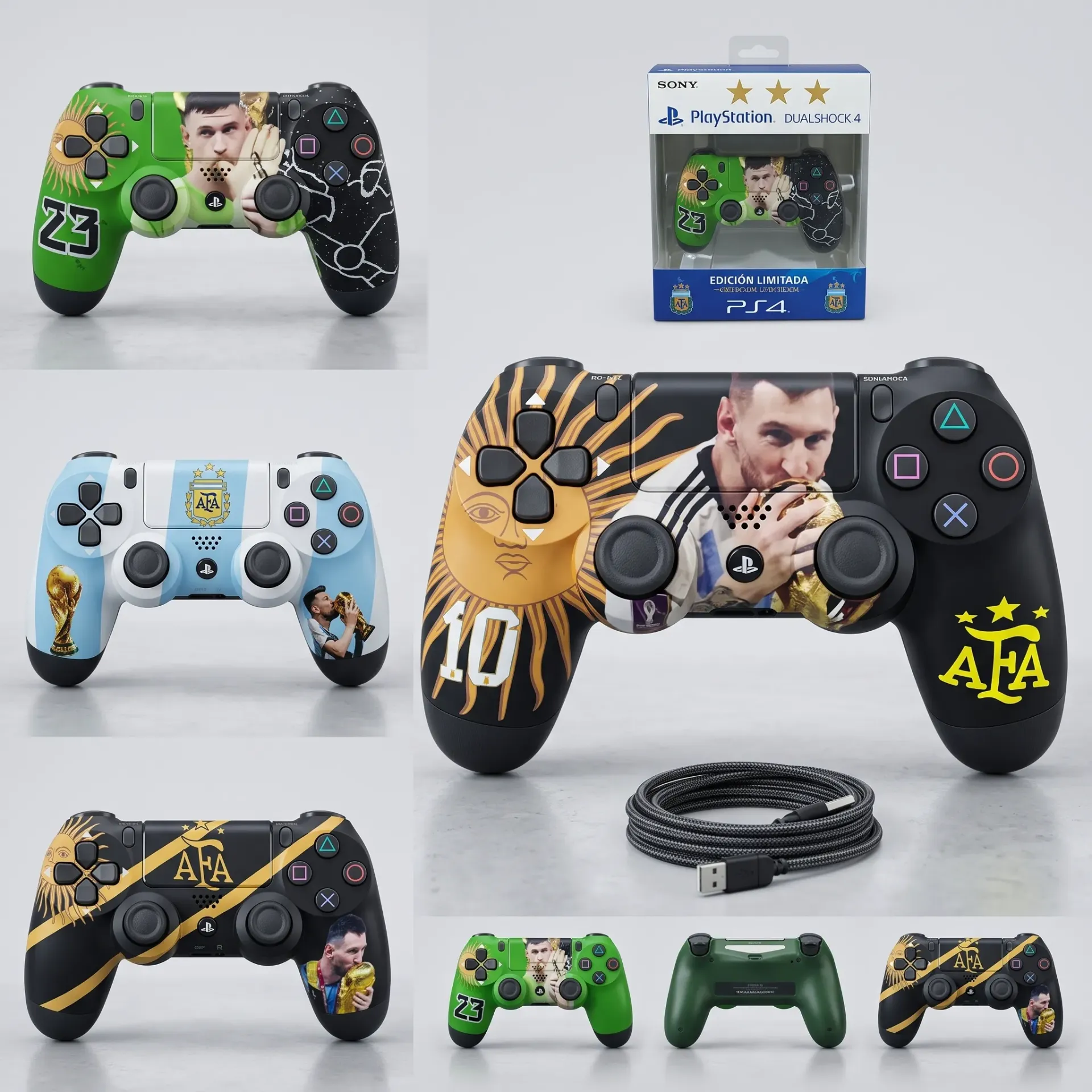 JOYSTICK PS4 AFA EDICION LIMITADA
