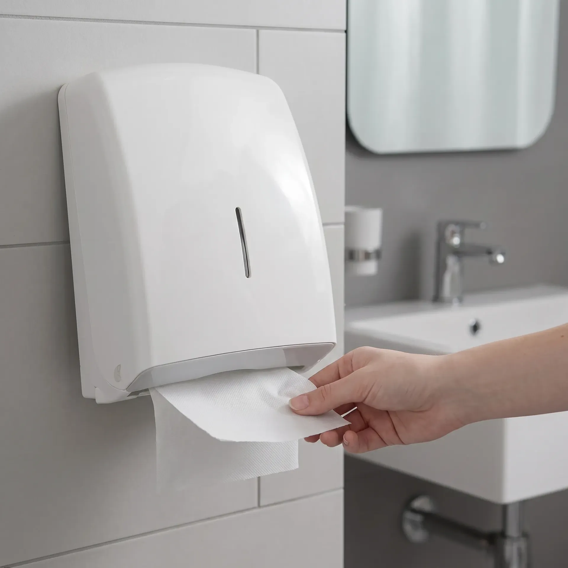 DISPENSER PARA PAPEL TOALLA CUADRADO