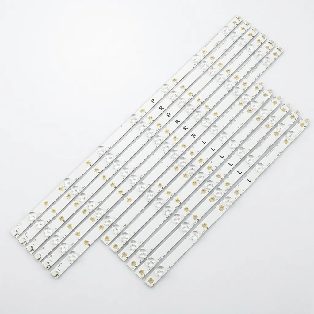 [XY418] KIT BACKLIGHT PHILIPS AOC 49" 50"( 6 TIRAS DE 7 LED Y 6 DE 5 LED)