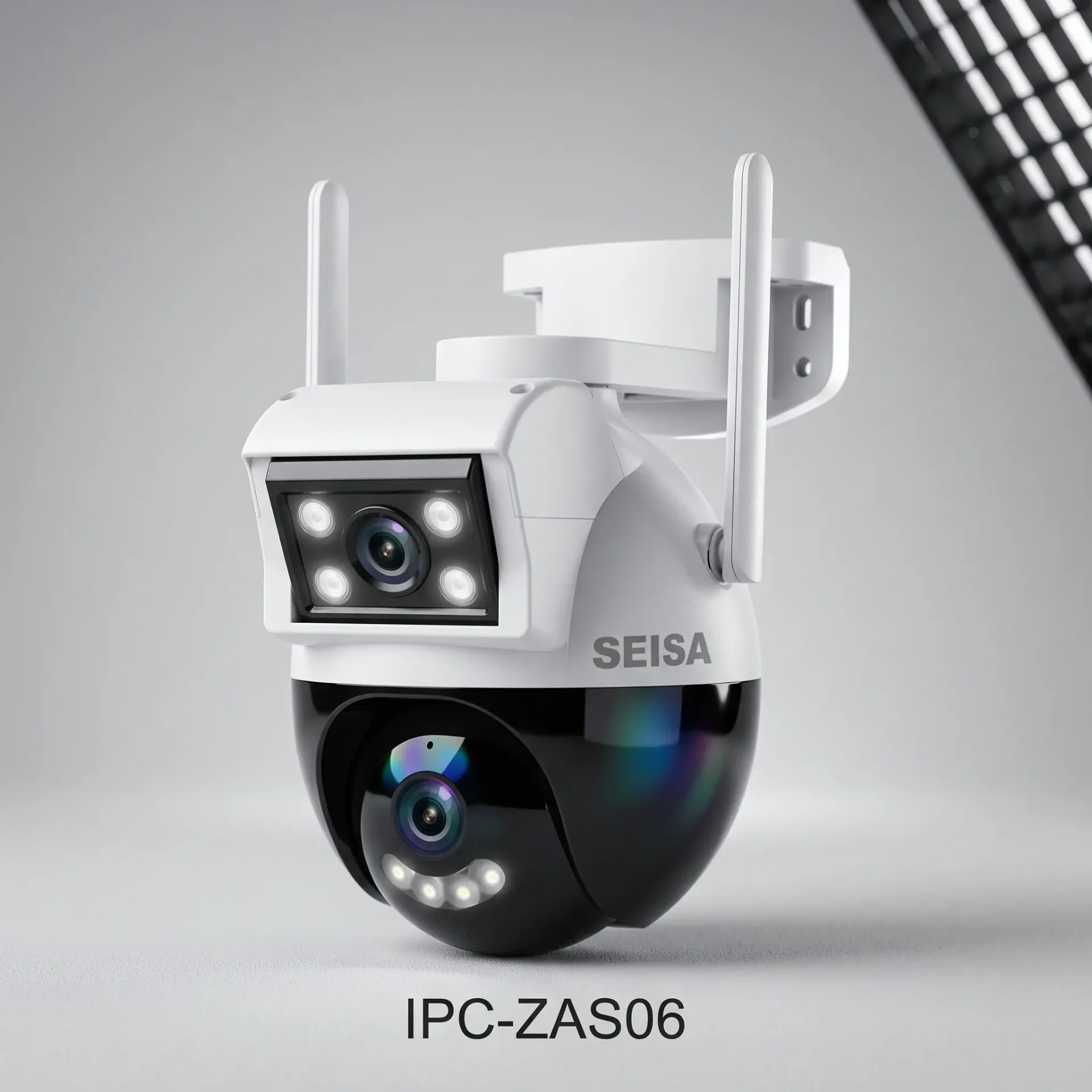 CAMARA IP WIFI EXTERIOR DOBLE LENTE